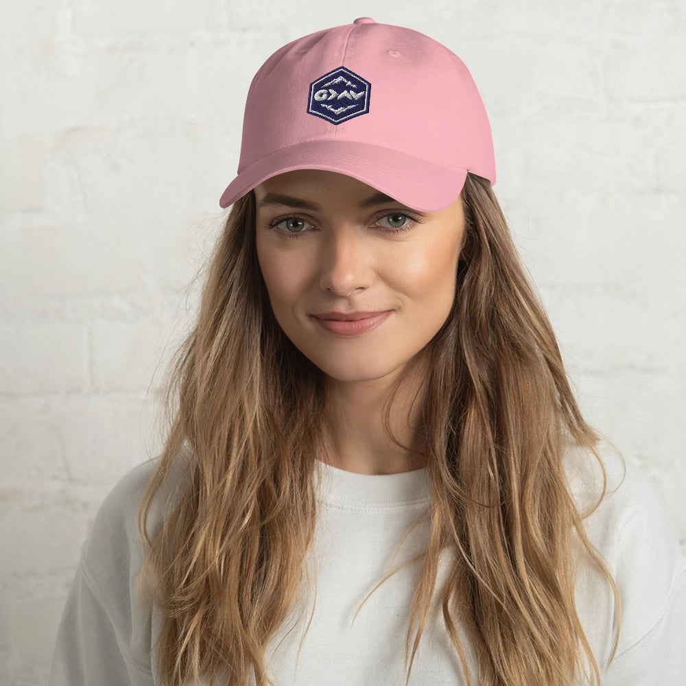 God is Greater Than Ups and Downs cap - pink