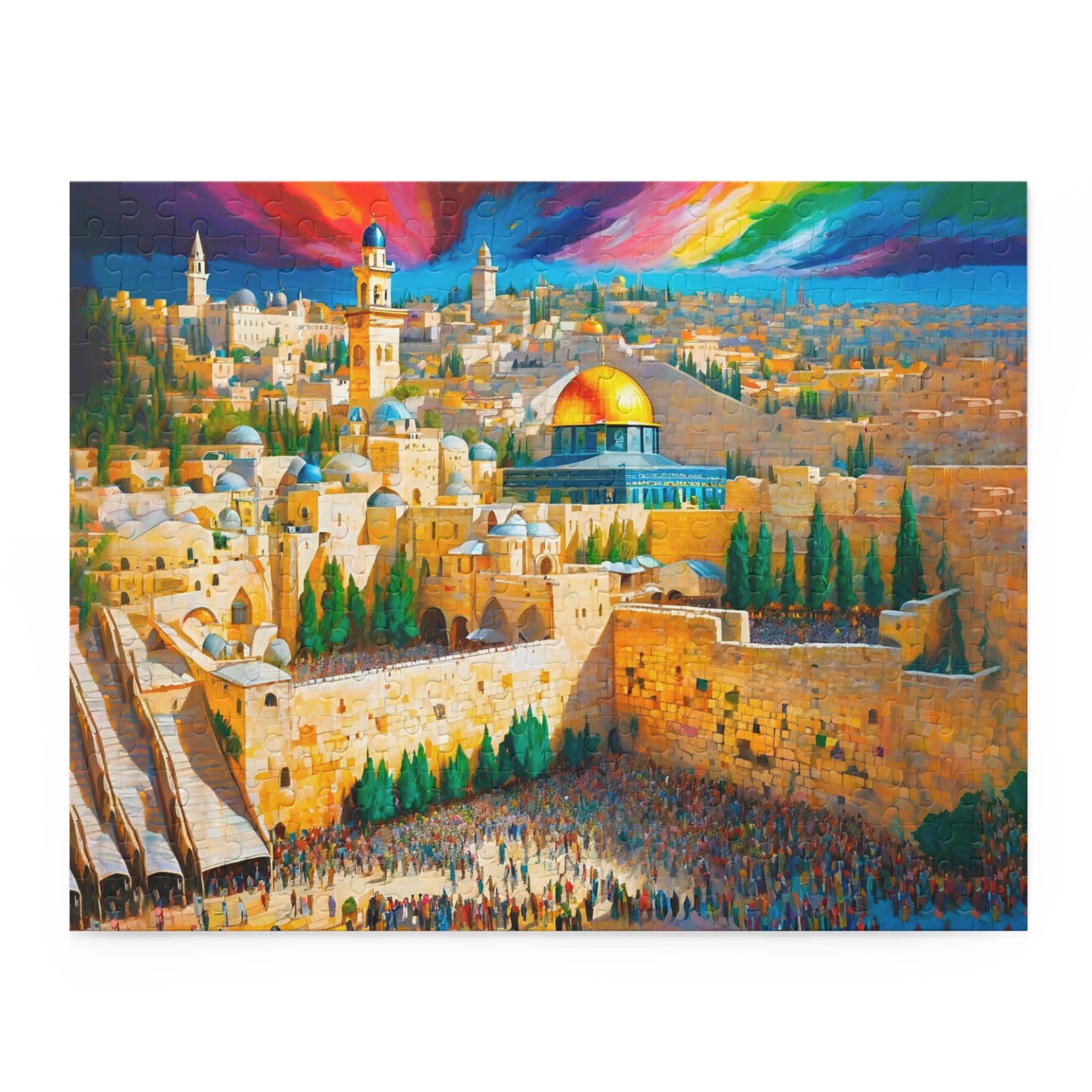 Stunning puzzle of ancient Jerusalem 