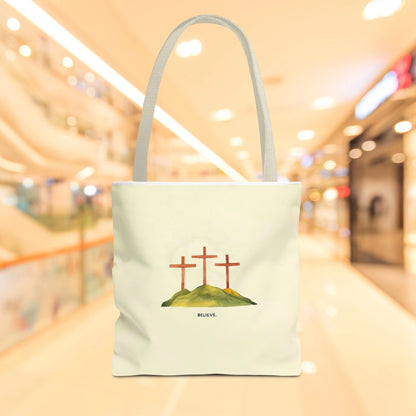 Believe in Christ tote bag