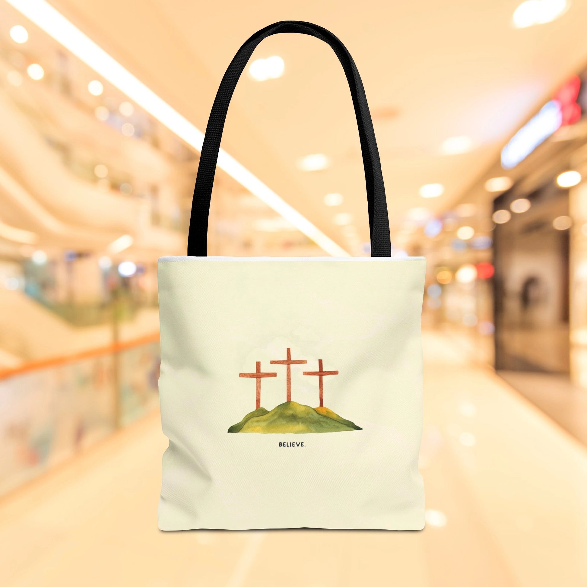 Believe in Christ tote bag