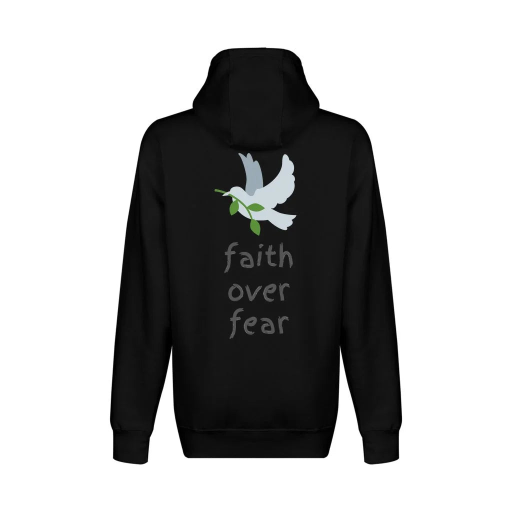 Faith Over Fear Hoodie - dark version