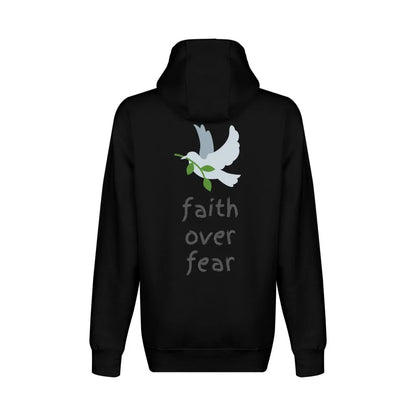 Faith Over Fear Hoodie - dark version