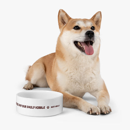 Funny Pet Kibble Bowl