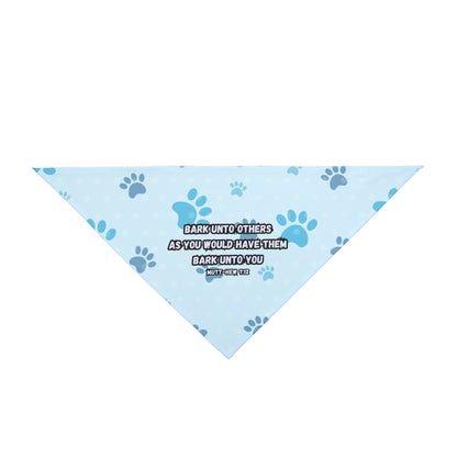 Funny Faith Pet Bandana ✞ Bark Unto Others