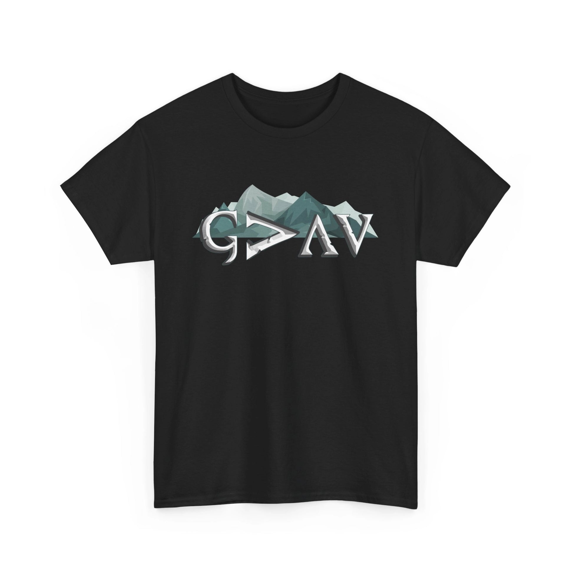 God is Greater Than Ups and Downs t-shirt - black