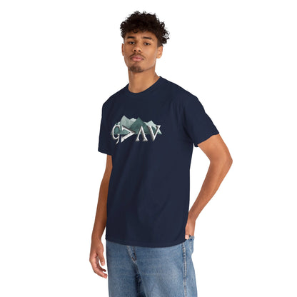 God is Greater Than Ups and Downs t-shirt - navy