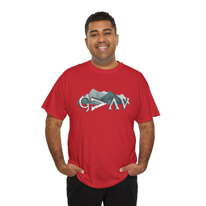 God is Greater Than Ups and Downs t-shirt - red
