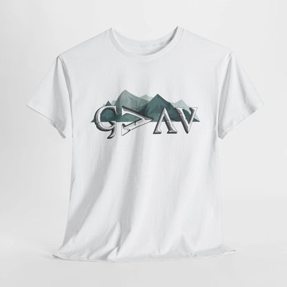 God is Greater Than Ups and Downs t-shirt - white