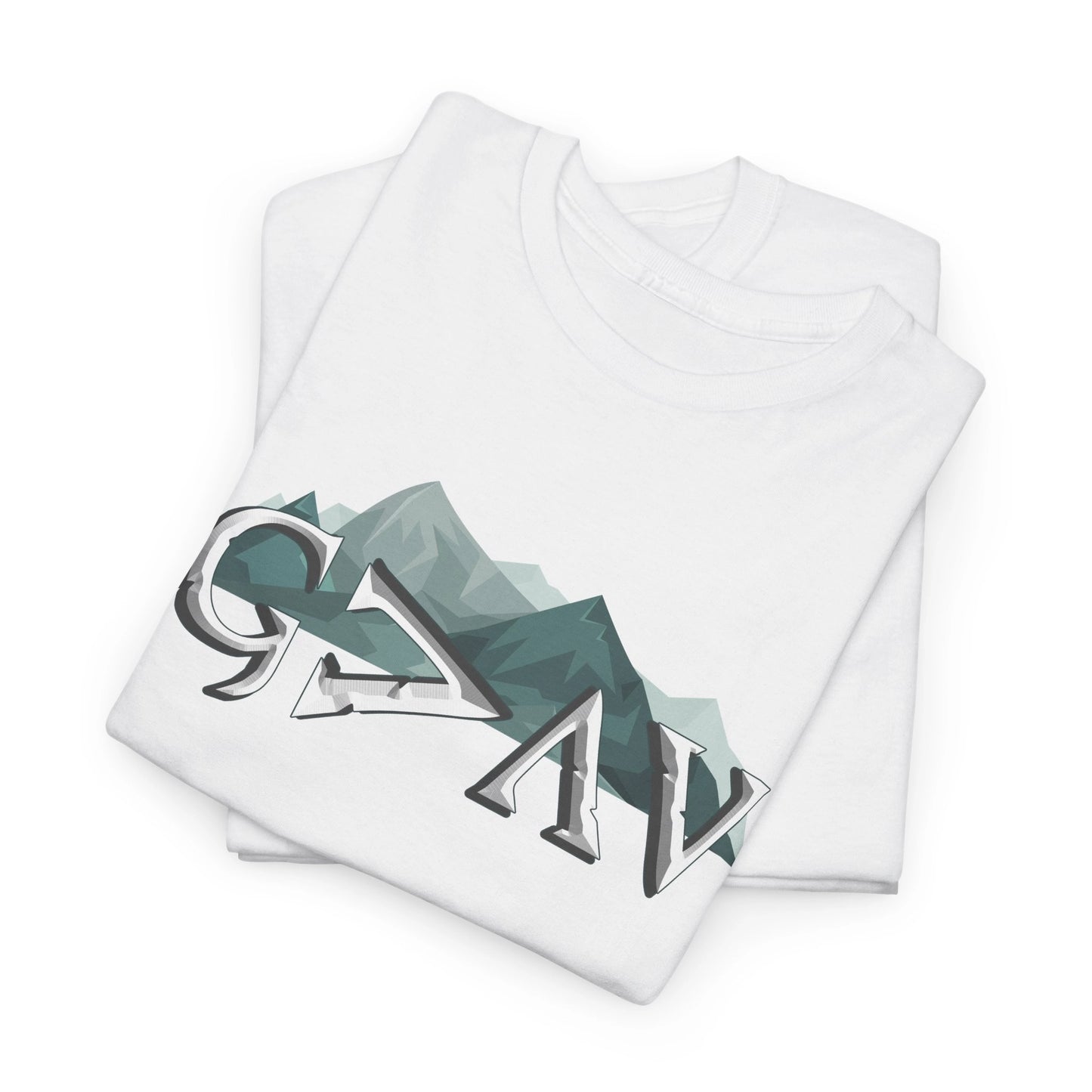 God is Greater Than Ups and Downs t-shirt - white