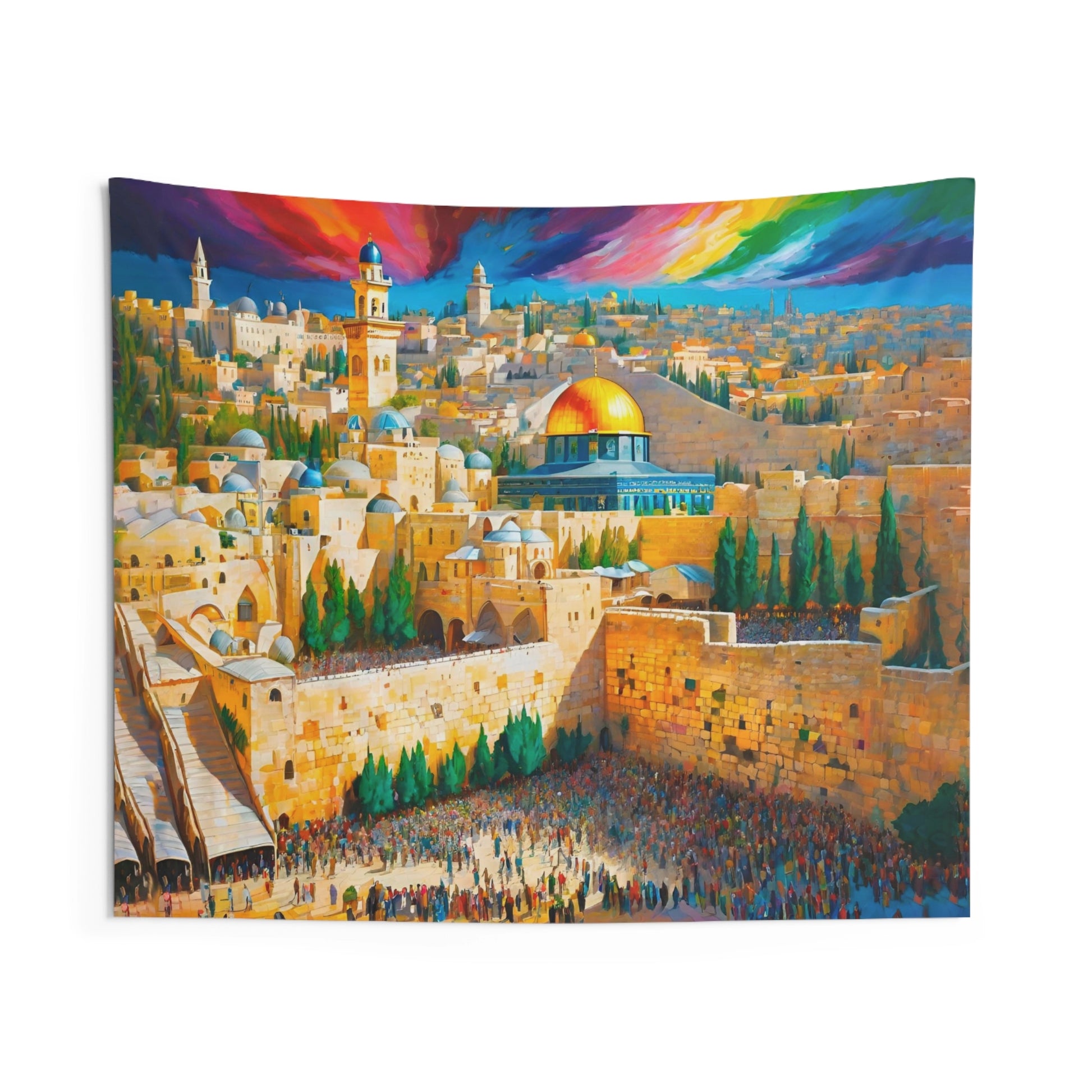 Jerusalem Art Tapestry