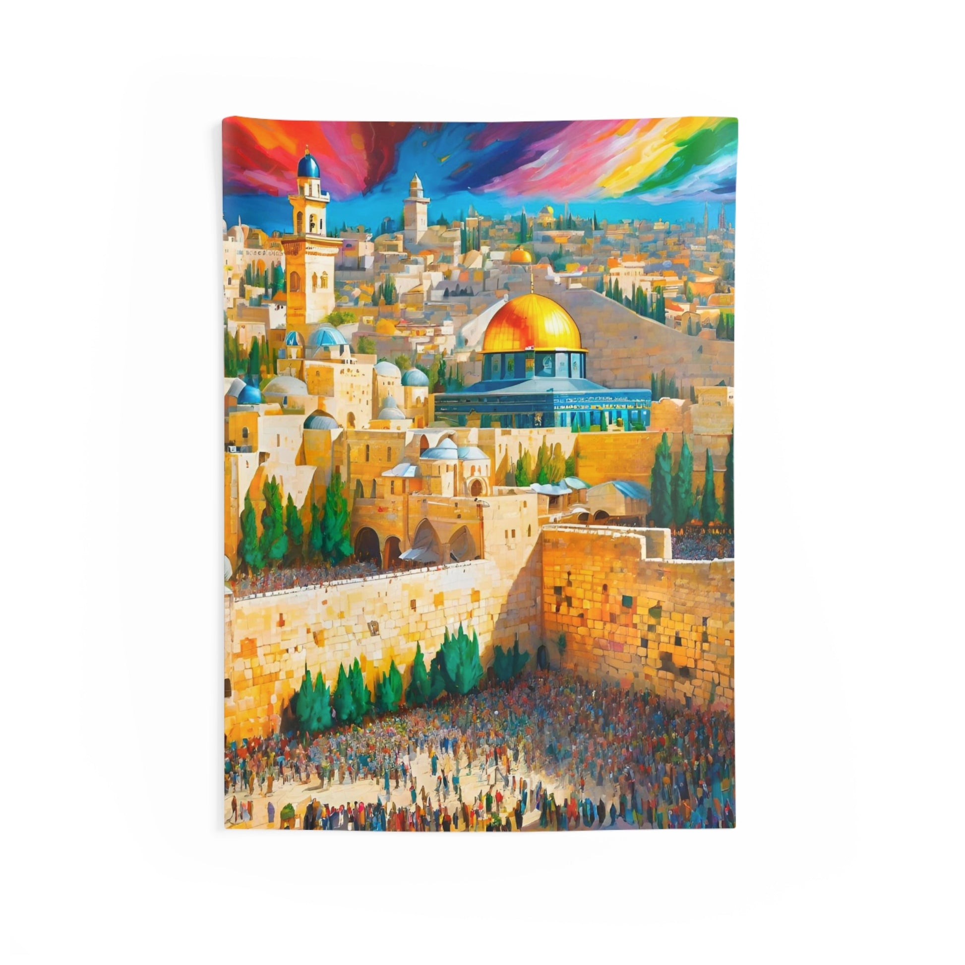 Jerusalem Art Tapestry