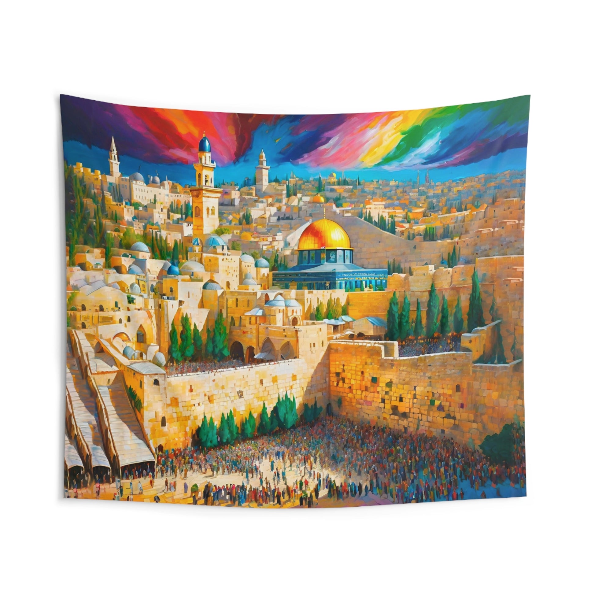 Jerusalem Art Tapestry