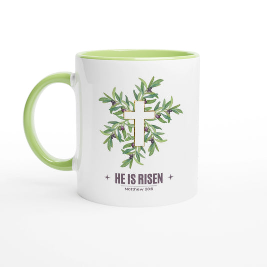 He is Risen ✞ Matthew 28:6 ✞ Coffee & Tea Mug