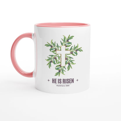 He is Risen ✞ Matthew 28:6 ✞ Coffee & Tea Mug