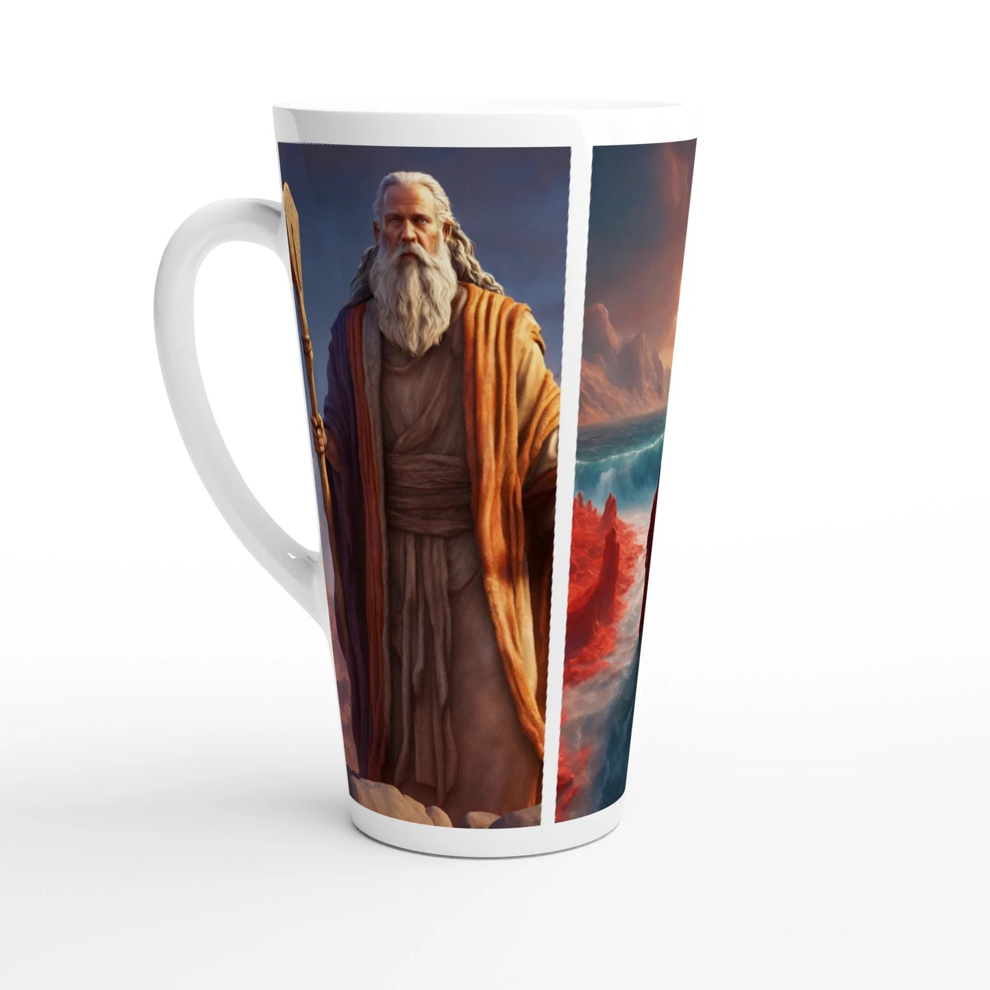 Moses & Jesus Epic Bible Mug